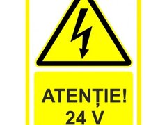 Placuta atentie 24v